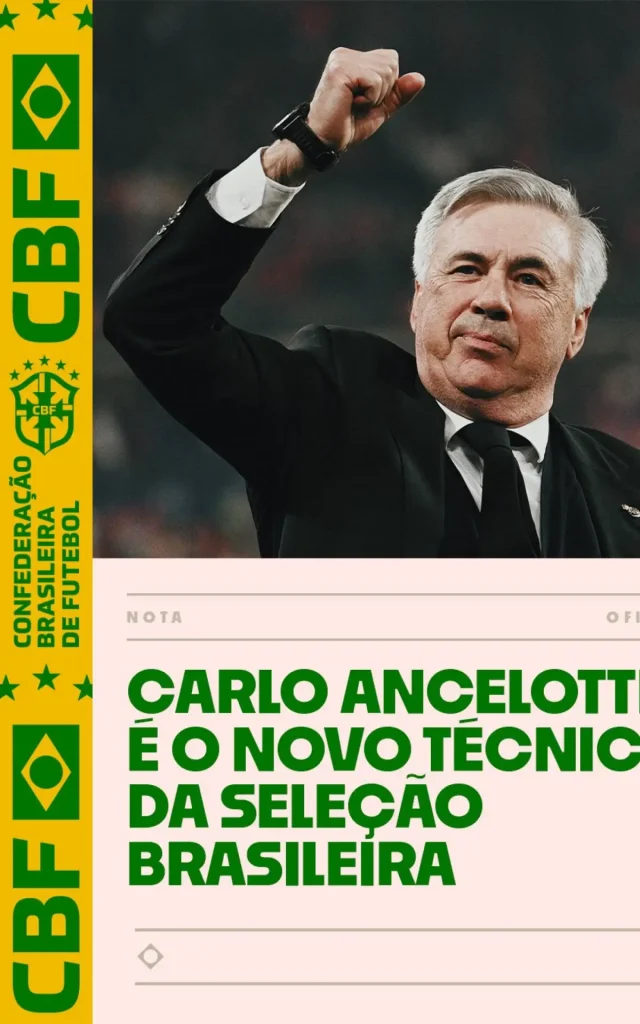 Carlo Ancelotti na seleção brasileira