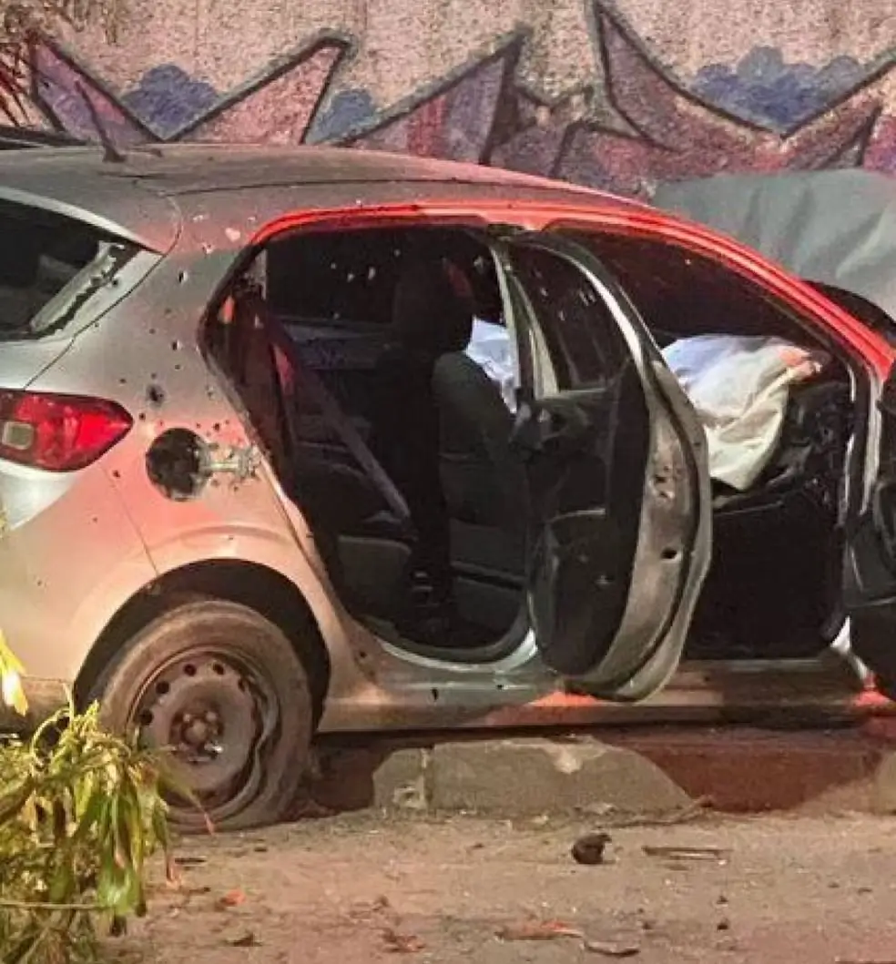 Carro Baleado