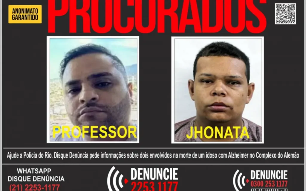 Cartaz do Disque Denúncia