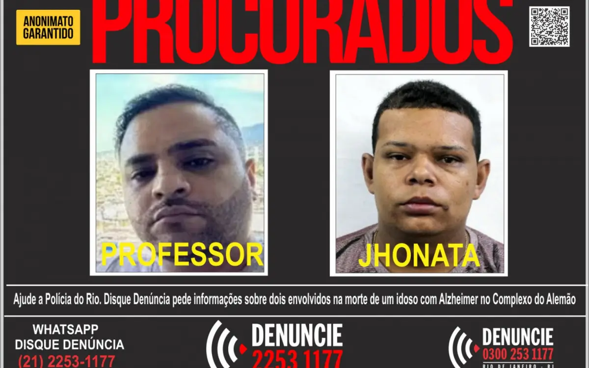 Cartaz do Disque Denúncia