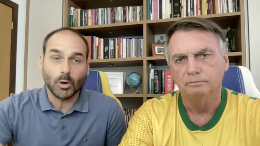 Jair e Eduardo Bolsonaro