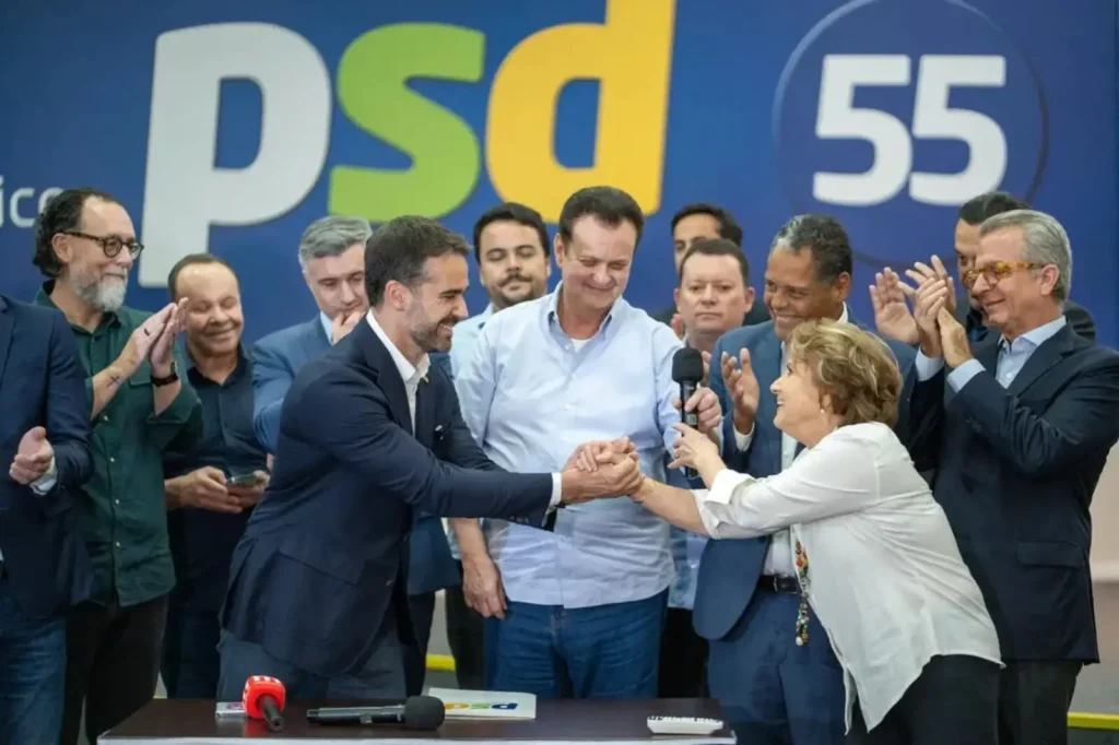 Eduardo Leite se filiou ao PSD