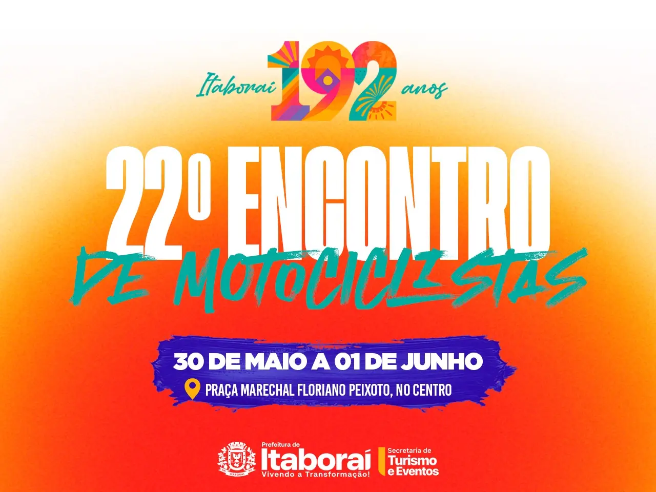 Encontro de motociclistas em Itaboraí