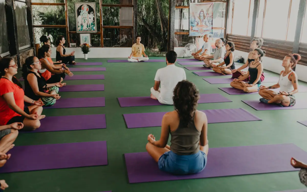 Aula na Feira de Shiva