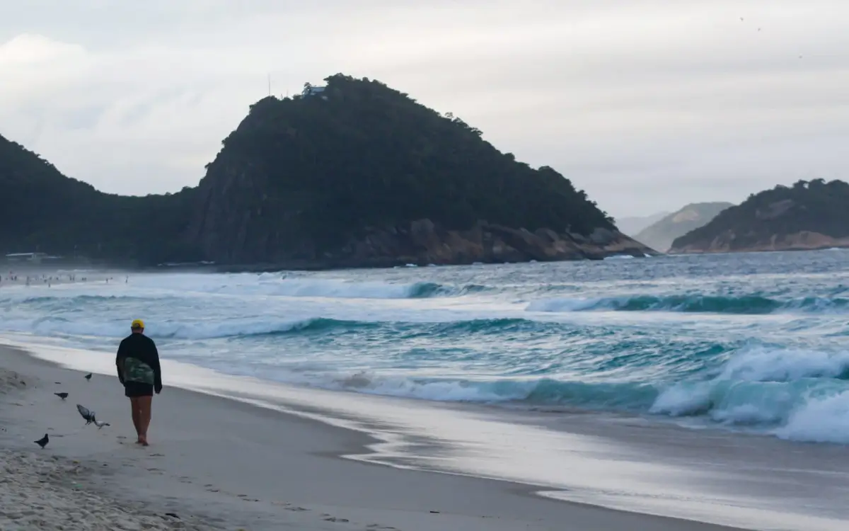 Fim de semana nublado no Rio