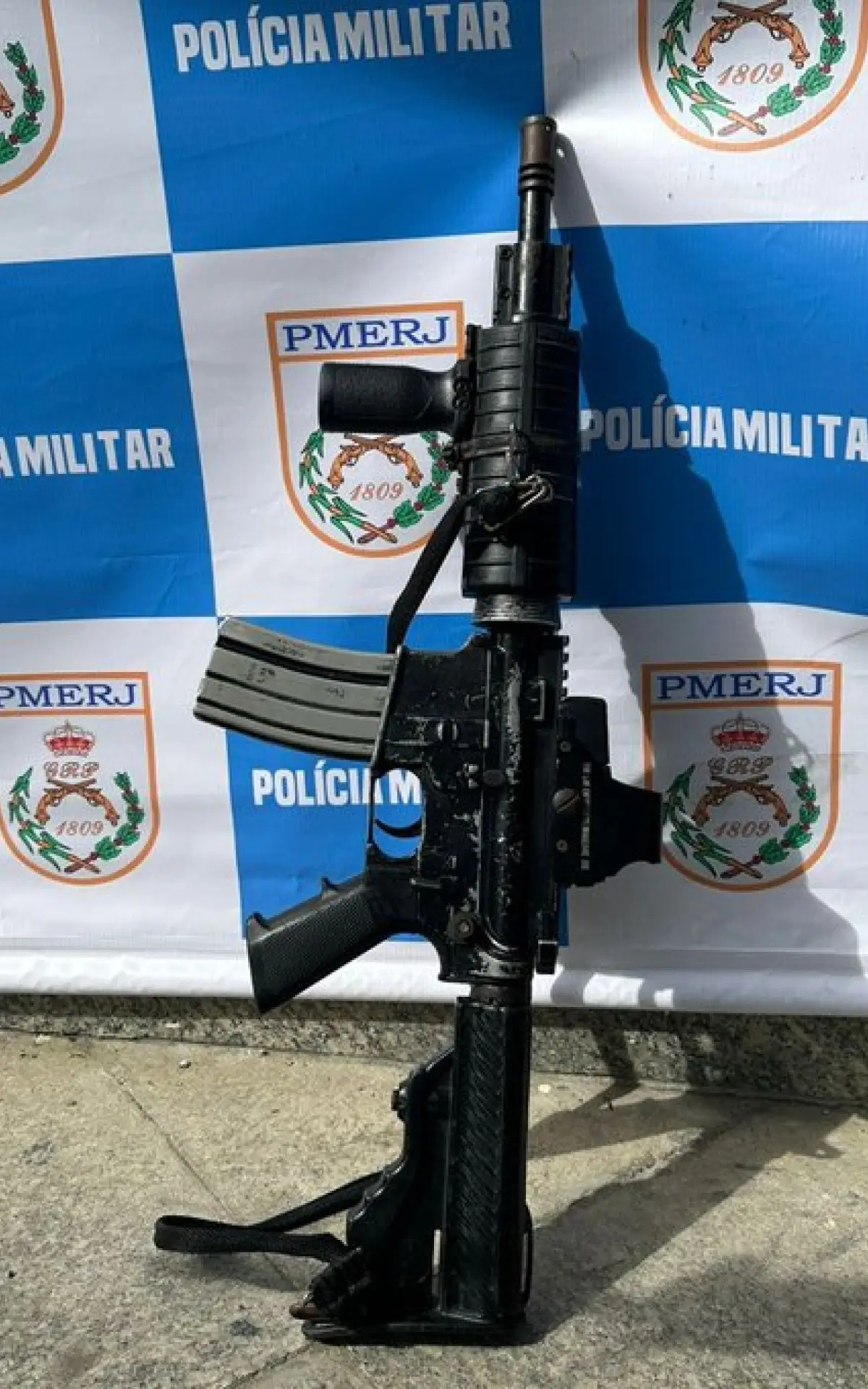 Fuzil Apreendido em Belford Roxo