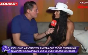 Gracyanne Barbosa quer reatar com Belo