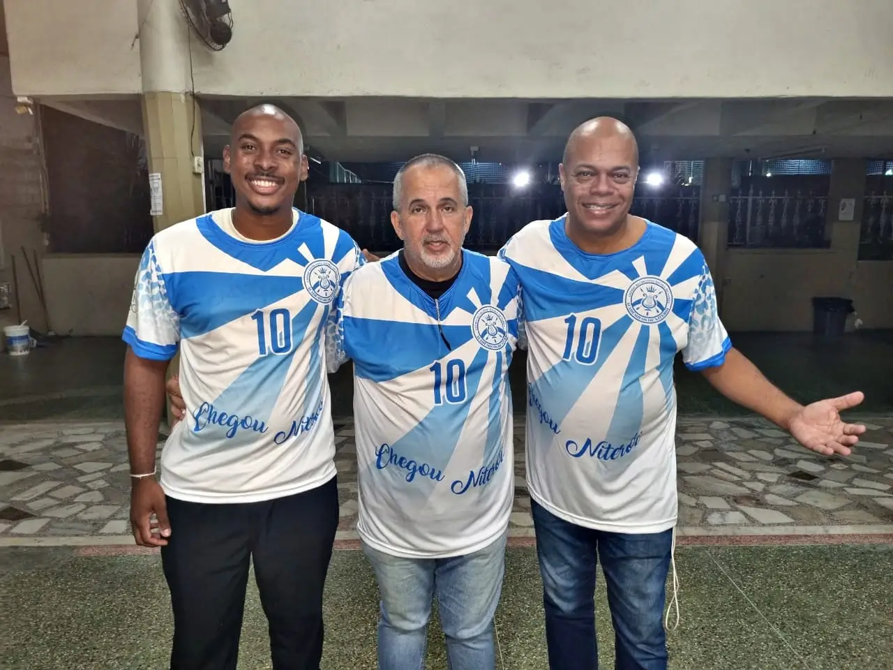 Hamilton Junior, Saulo Tinoco e Ricardo Simpatia