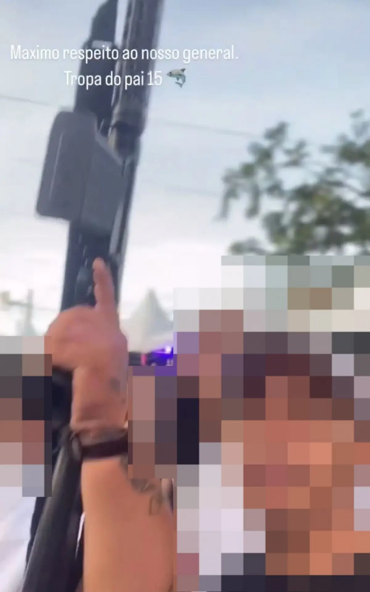 Homens armados estavam no show do MC Poze do Rodo na Cidade de Deus