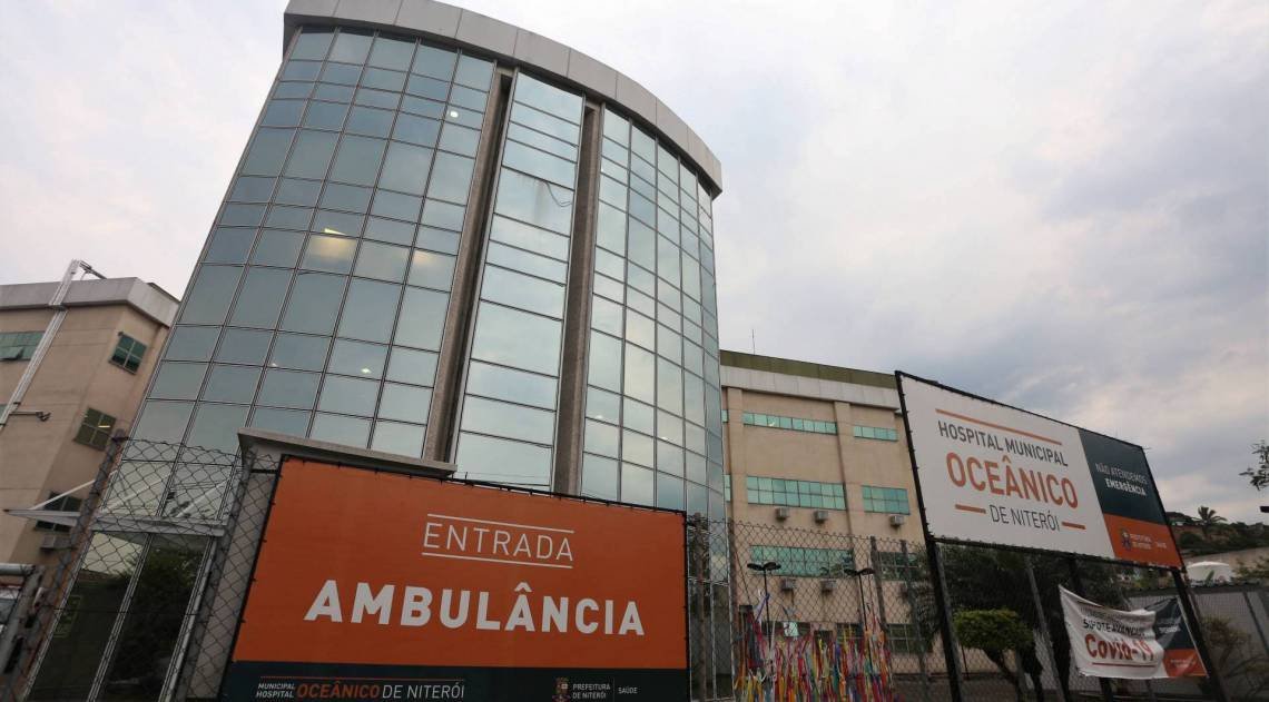 Hospital Oceânico Dr. Gilson Cantarino, em Niterói