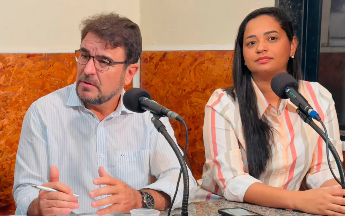 Marcelo Batista e Sabrine Pereira explicam cenário econômico de Quissamã
