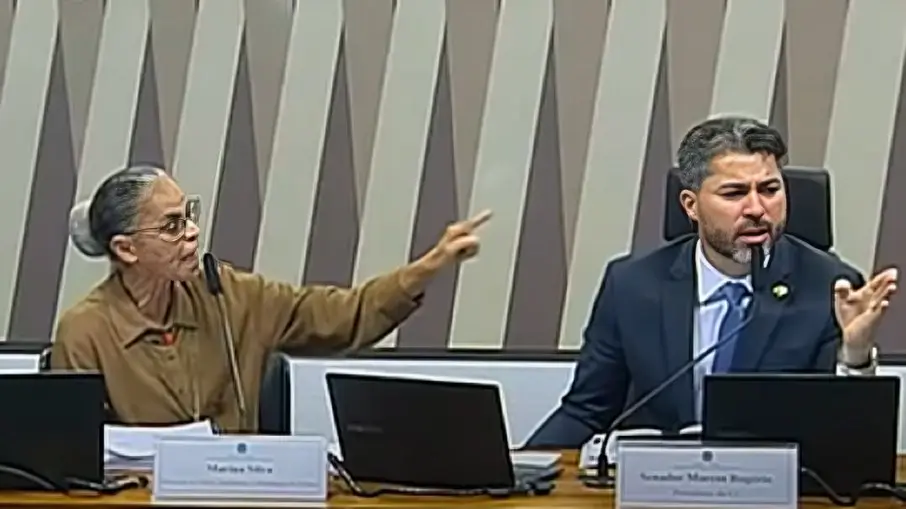 Marina Silva enfrentou Marcos Rogério
