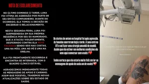 Nota de esclarecimento Luna Abrahão