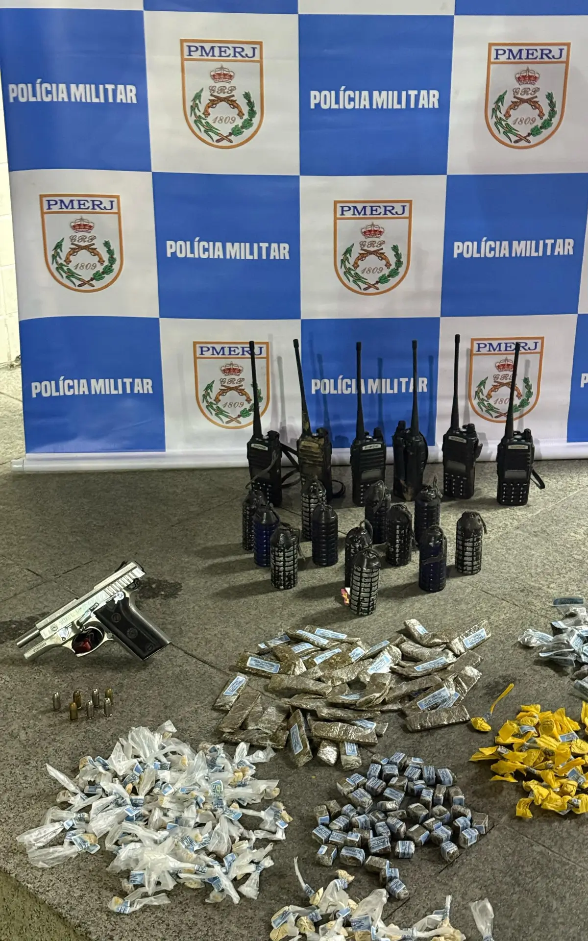 Operação da PM em Mesquita