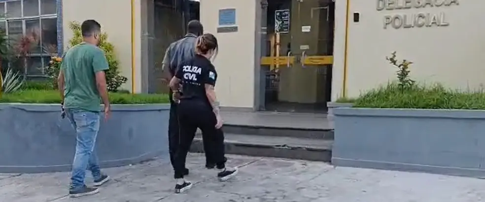 Policiais da 6ª DP prenderam técnico de enfermagem suspeito de estuprar paciente