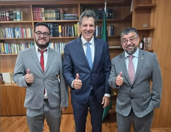 prefeito Quaquá e Haddad