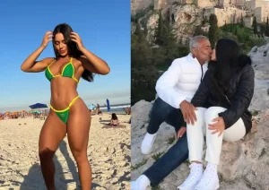 Romário e Alycia Gomes