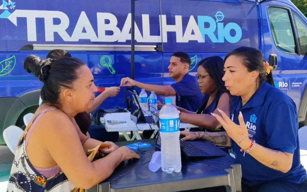Ação do Trabalha Rio