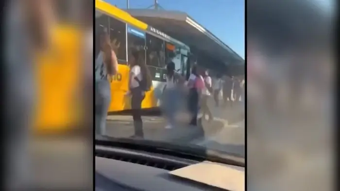 adolescente atropelado no BRT