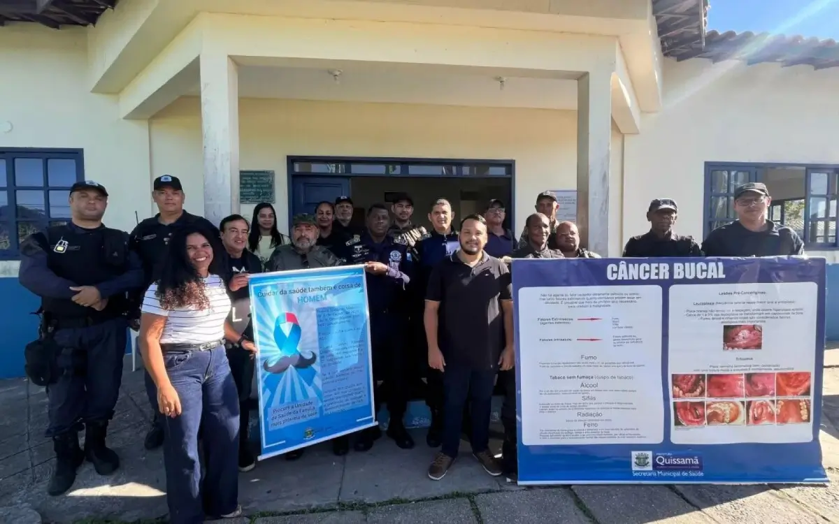 Agentes da Guarda Municipal participam de palestra sobre prevenção ao tabagismo e doenças bucais em Quissamã