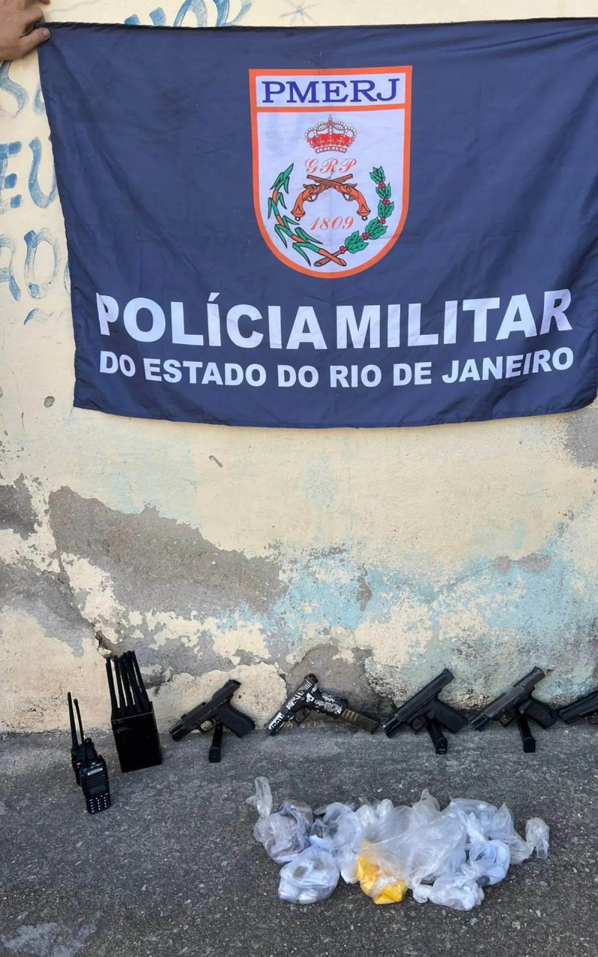 Operação da PM no Sapinho