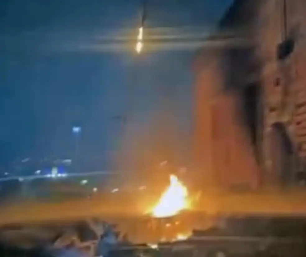 Explosão afetou rede elétrica