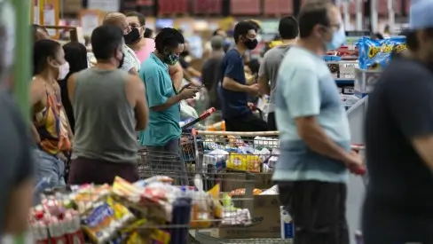 Compras de Mês no Supermercado