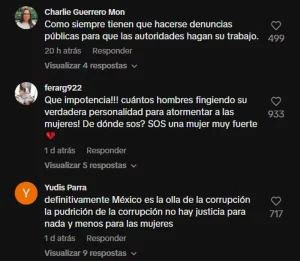 depoimentos no TikTok