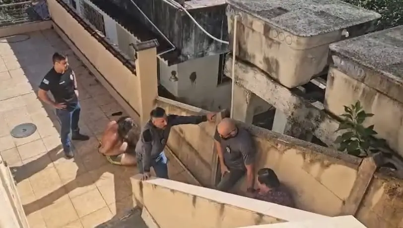 Filhos do Idoso forma presos