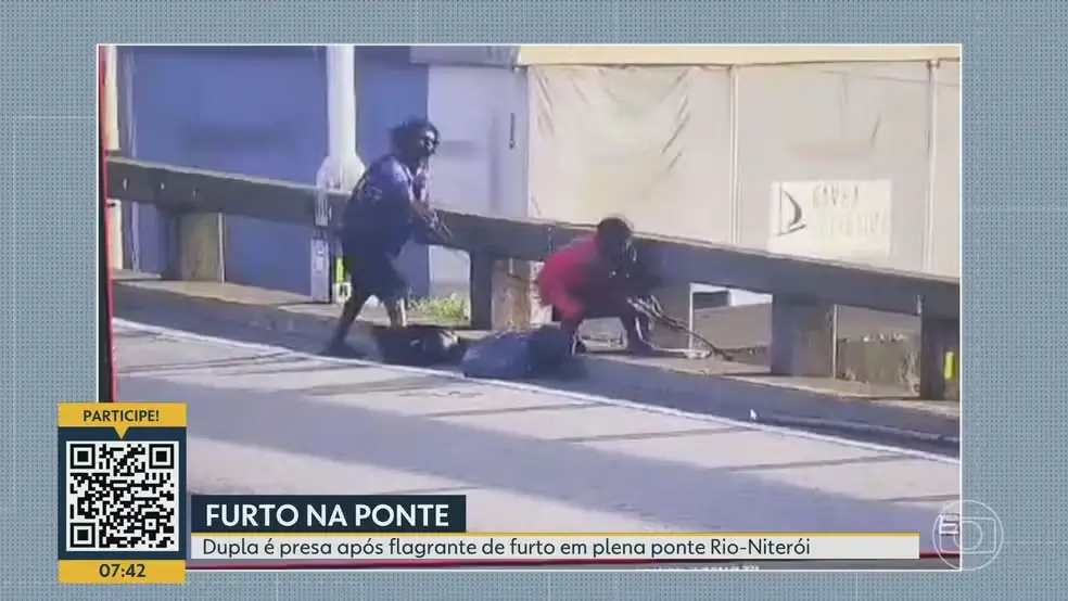 Furto de Cabos na Ponte Rio-Niterói