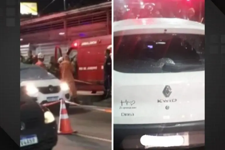 Um homem executado a tiros na noite desta segunda-feira (12) na Estrada dos Bandeirantes, na altura do bairro da Taquara, Zona Oeste do Rio, é alvo de investigação da Delegacia de Homicídios da Capital (DHC). A vítima, identificada como Carlos Júnior, de 28 anos, era conhecida como “Gaguinho” e, segundo relatos preliminares, teria ligação com a milícia que atua na região. O crime ocorreu por volta das 22h50, nas proximidades da estação do BRT André Rocha. Carlos estava em um veículo branco, parado no sinal, quando dois homens em uma motocicleta se aproximaram e atiraram diversas vezes contra ele à queima-roupa. O motorista não resistiu aos ferimentos e morreu ainda dentro do carro. Os criminosos fugiram em direção à Estrada do Camorim. Nenhum suspeito foi preso até o momento. De acordo com informações da Polícia Militar, agentes do 18º BPM (Jacarepaguá) foram acionados para a ocorrência. Ao chegarem ao local, constataram que a vítima já havia morrido, conforme confirmado por socorristas do Corpo de Bombeiros. A Delegacia de Homicídios apura a motivação do assassinato. A principal linha de investigação considera a possível ligação de Carlos com atividades milicianas na Zona Oeste, o que pode ter motivado sua execução. No entanto, nenhuma hipótese está descartada neste momento. O corpo da vítima foi removido para o Instituto Médico Legal (IML) e a perícia foi realizada no local. A Polícia Civil solicita que eventuais testemunhas prestem depoimento ou forneçam informações que possam ajudar na identificação dos autores do crime.