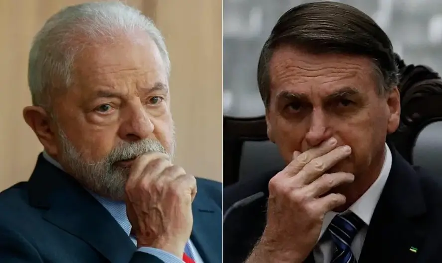 Lula e Bolsonaro