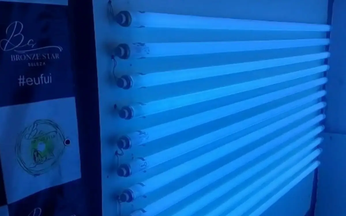 Máquina de Bronzeamento Clandestina