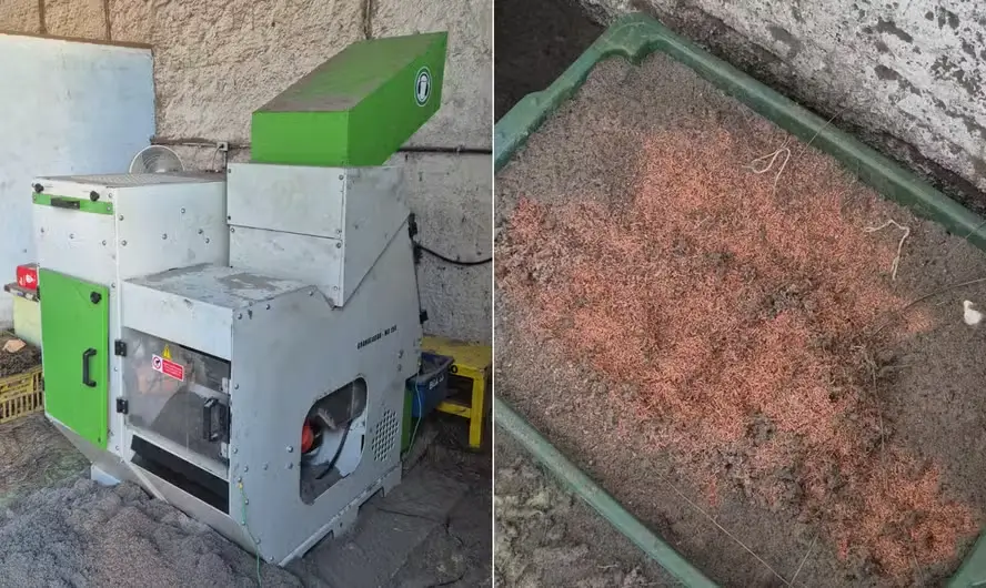 Maquina de Extração de Metal