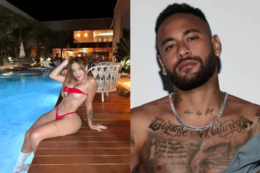 Nayara Macedo e Neymar