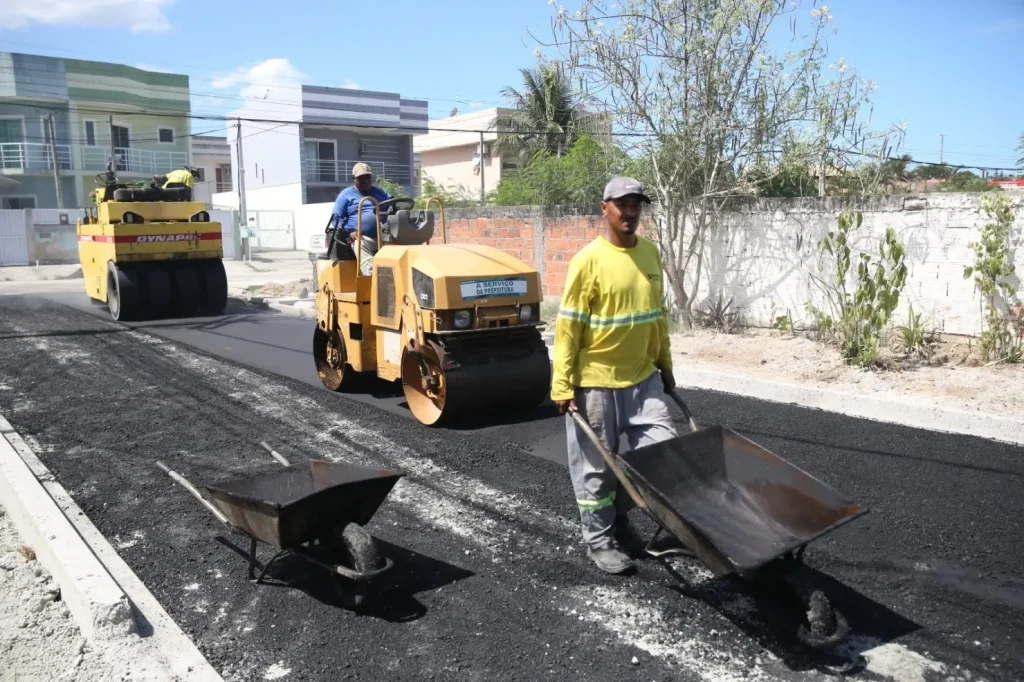 Obras em Araruama