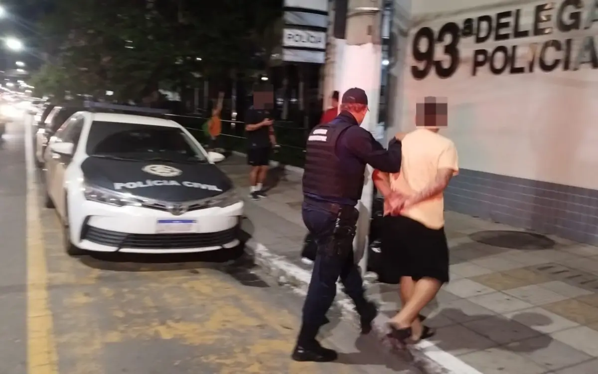 Bandido foi encaminhado para a polícia