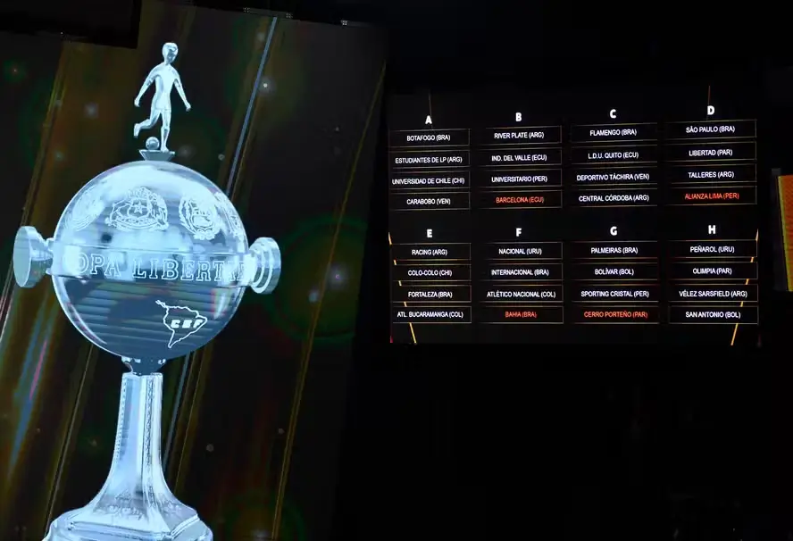 Sorteio da Libertadores