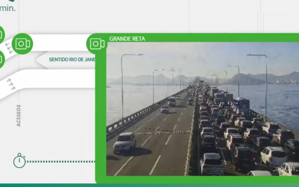 acidente na Ponte Rio-Niterói