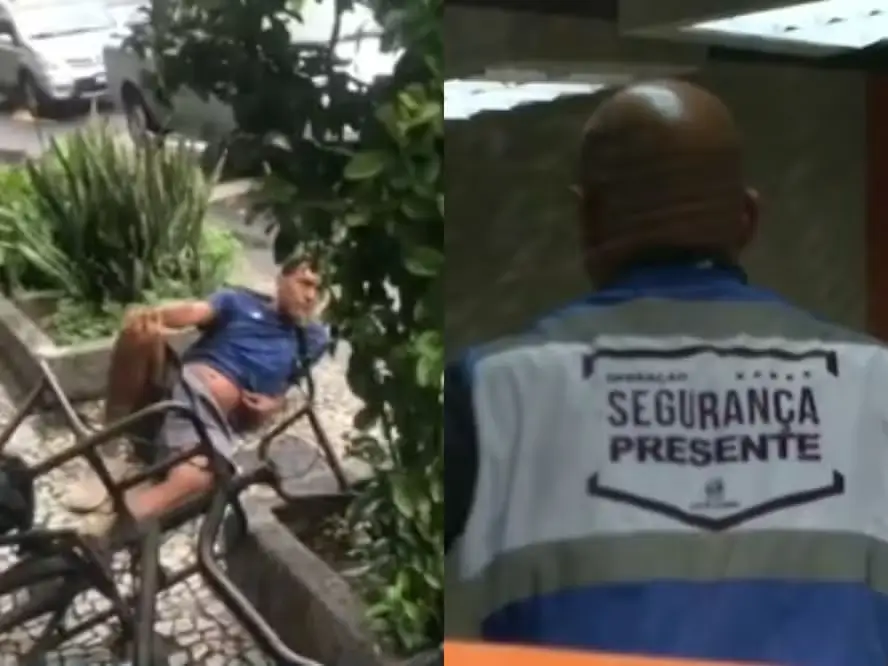 O entregador Gustavo dos Santos Fernandes, de 34 anos, foi baleado por um agente do programa Segurança Presente