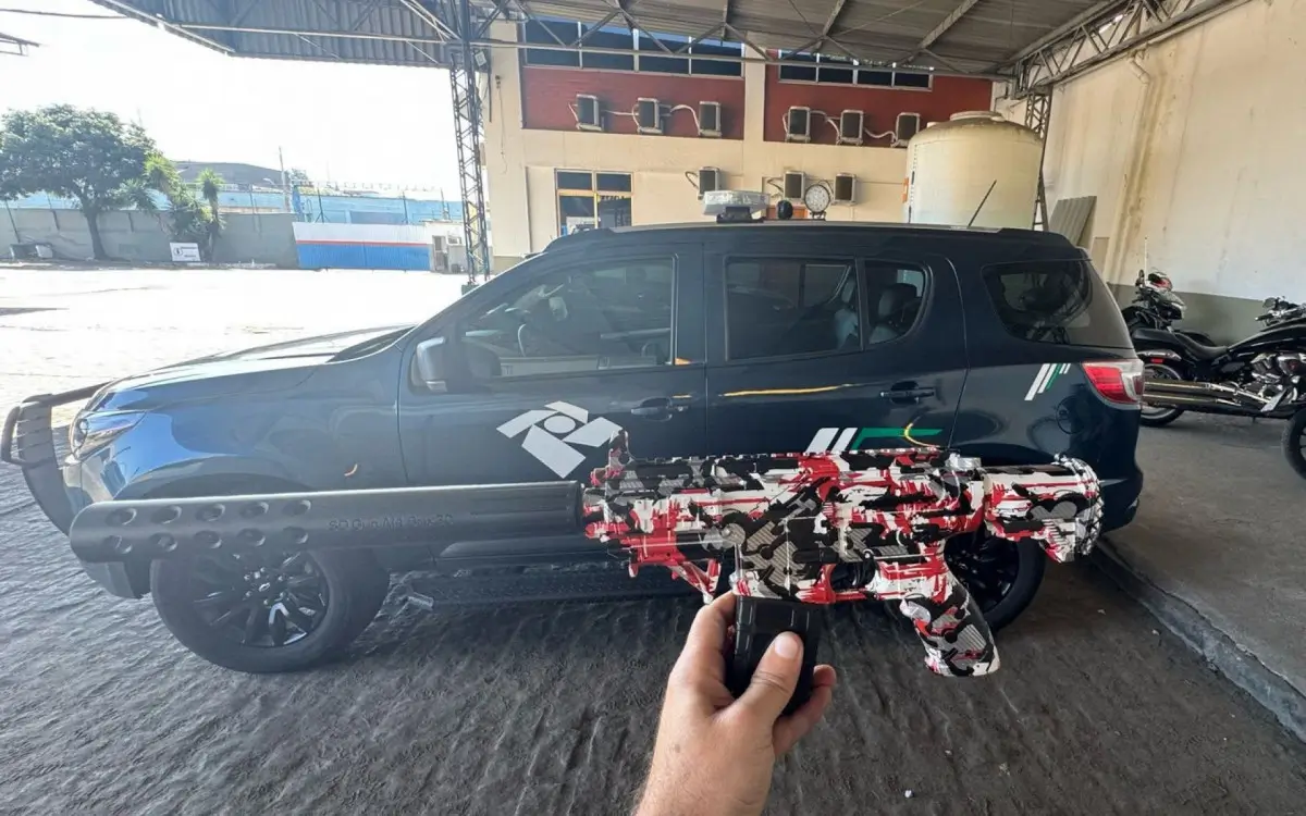 Armas de gel são apreendidas em Del Castilho