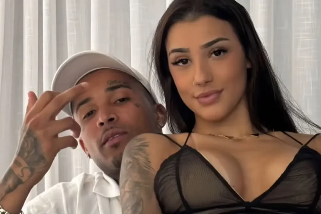 Bia Miranda e Gato Preto