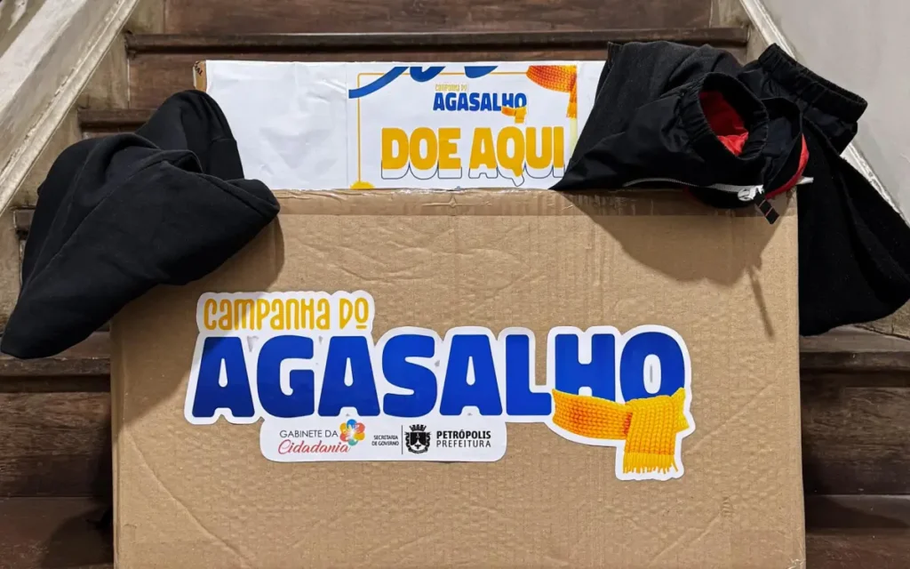 Campanha do Agasalho em Petrópolis