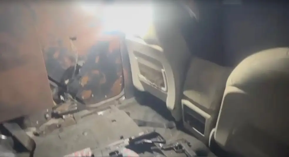 carro blindado apreendido no Dendê