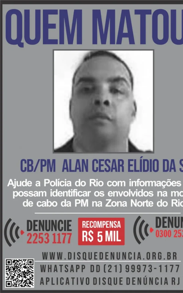 Cartaz do Disque Denuncia
