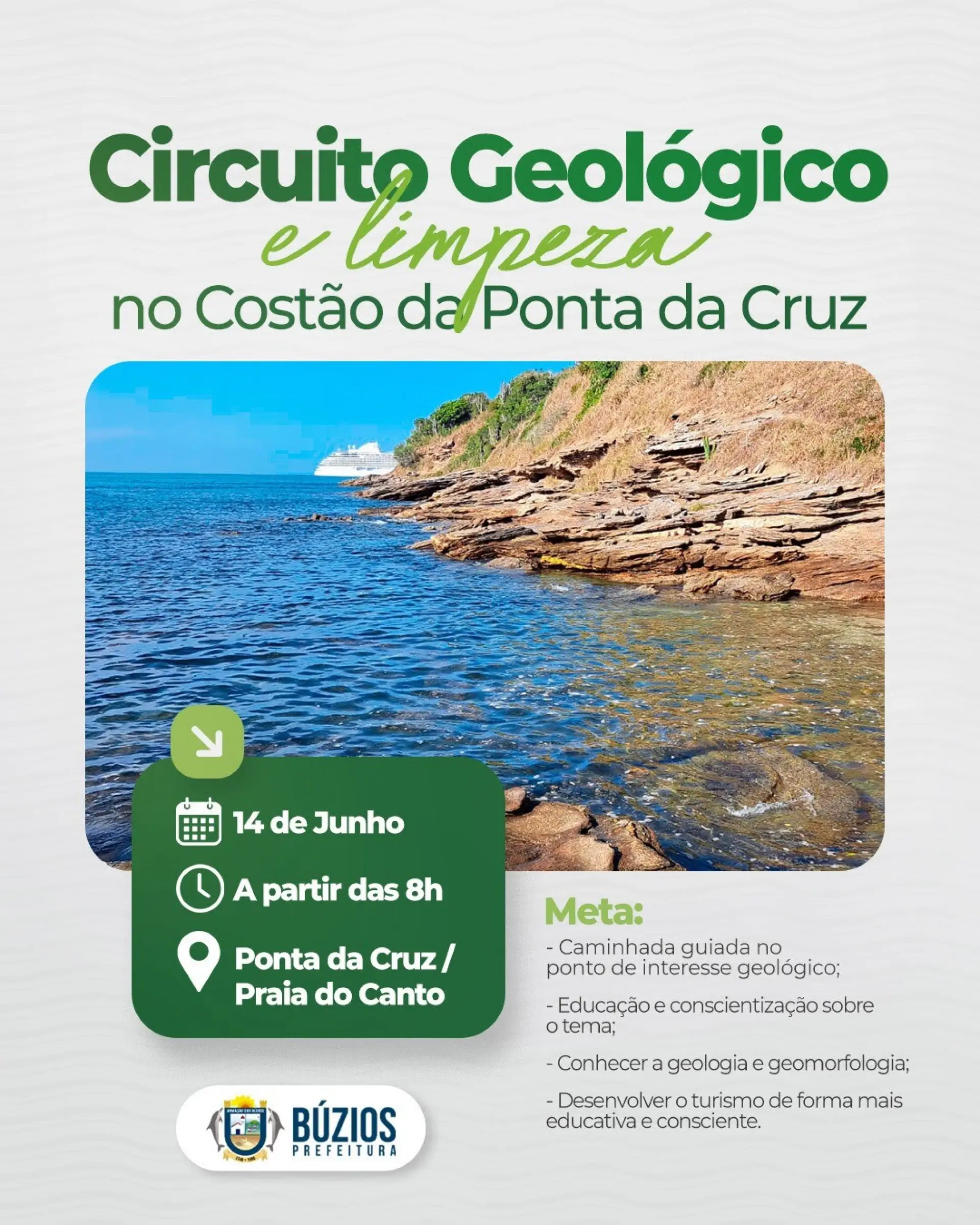 Circuito Geológico em Búzios