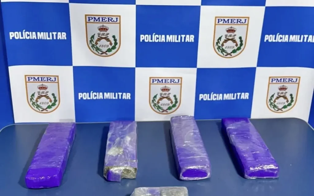Drogas foram apreendidas na Rodoviária Novo Rio