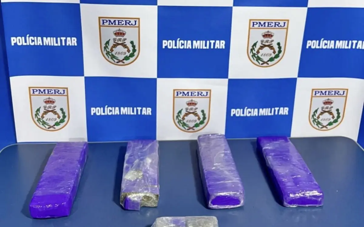 Drogas foram apreendidas na Rodoviária Novo Rio