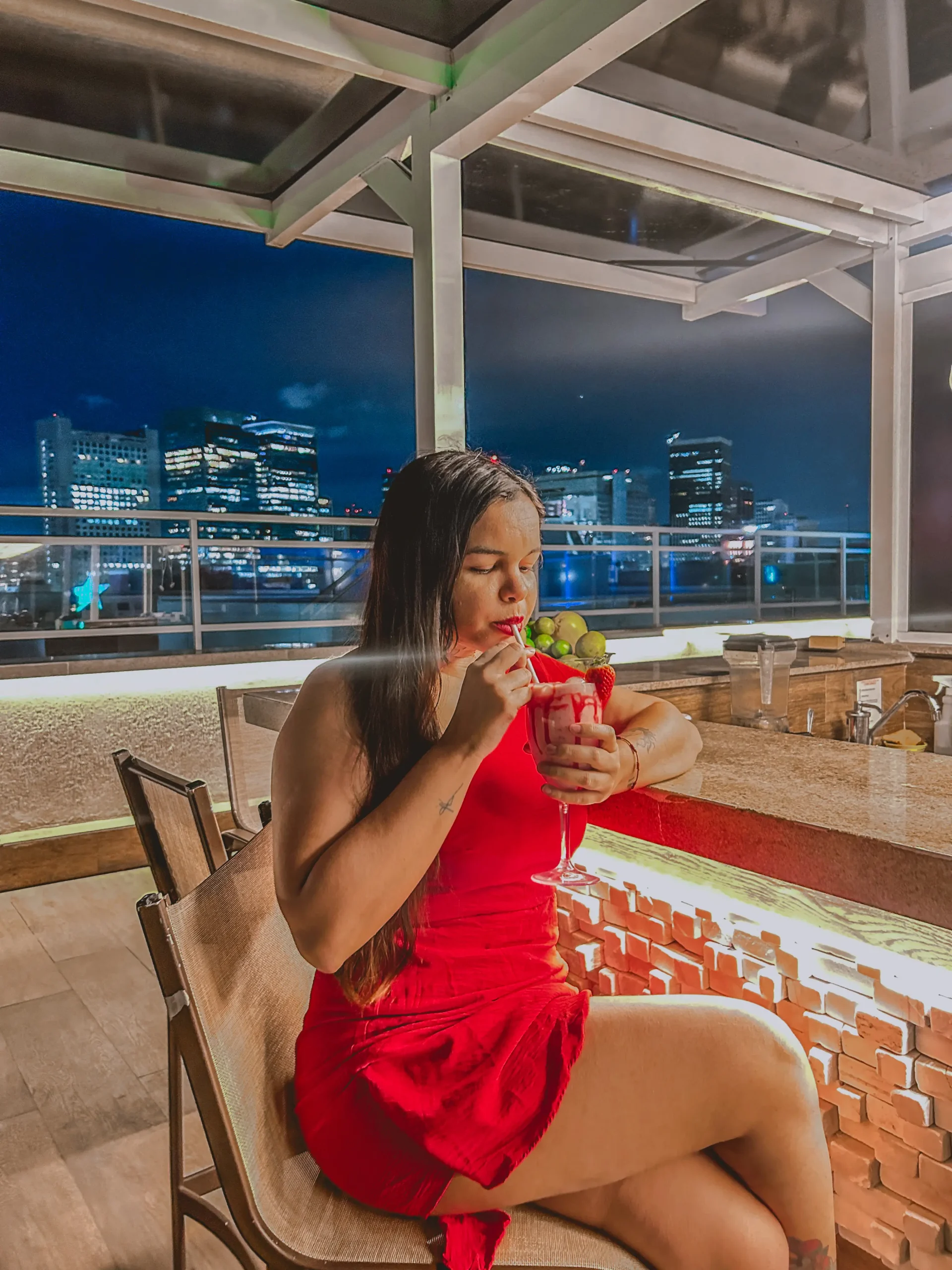 Fanny Christine no Casa Nova Hotel