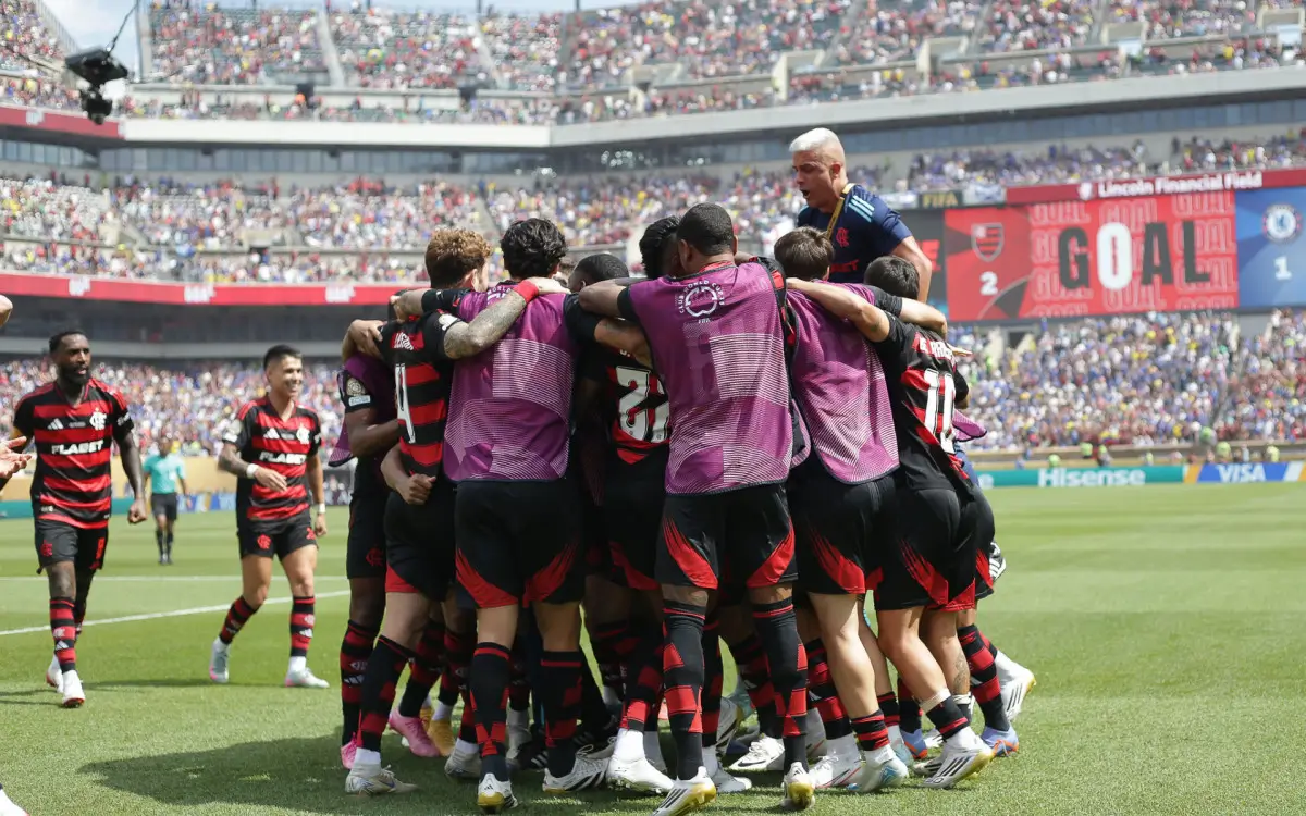 Flamengo atropela Chelsea